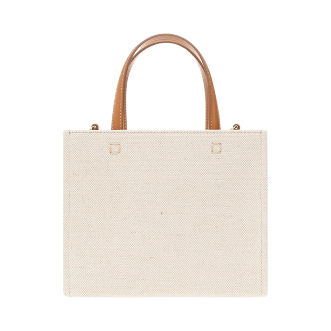 지방시 로고 캔버스 미니 쇼핑백 내츄럴 베이지(Givenchy Logo Canvas Mini Shopping Bag Natural Beige) - 2