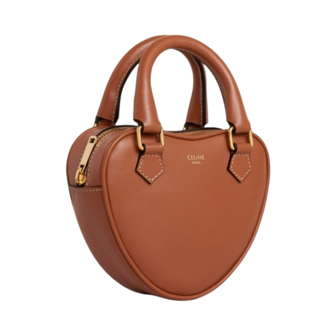 셀린느 스무스 카프스킨 미디움 하트백 탄(Celine Medium Heart Bag in Smooth Calfskin Tan) - 2