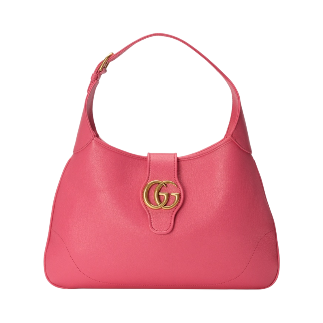 구찌 아프로디테 미디움 숄더백 핑크 레더(Gucci Aphrodite Medium Shoulder Bag Pink Leather) - 1