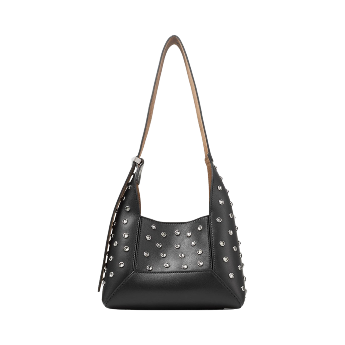 지미추 다이아몬드 호보 S 레더 크리스탈 숄더백 블랙 스모크(Jimmy Choo Diamond Hobo S Leather Crystal Shoulder Bag Black Smoke) - 2