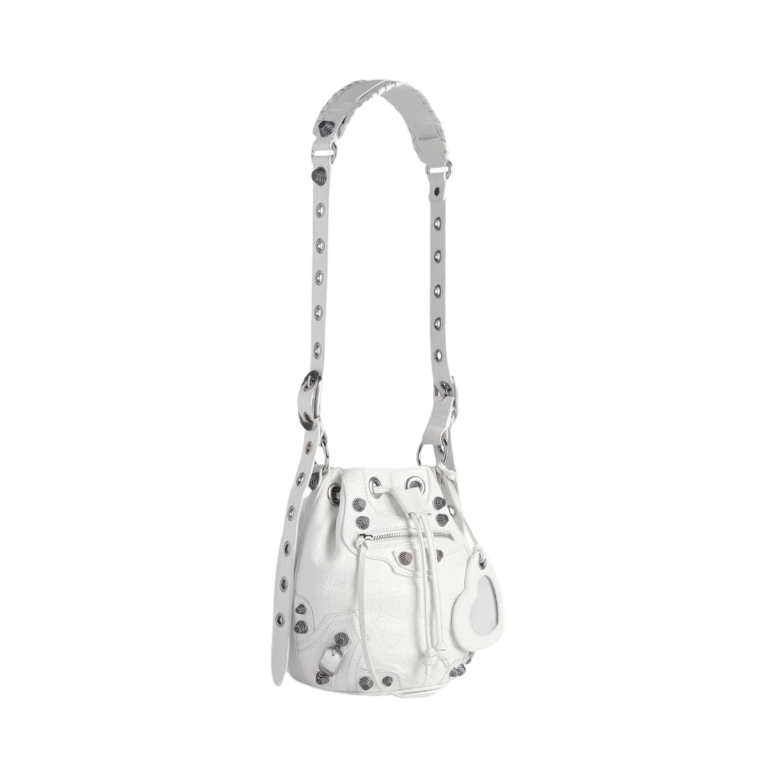 발렌시아가 르 카골 XS 버킷백 오프 화이트(Balenciaga Le Cagole XS Bucket Bag Off White) - 2