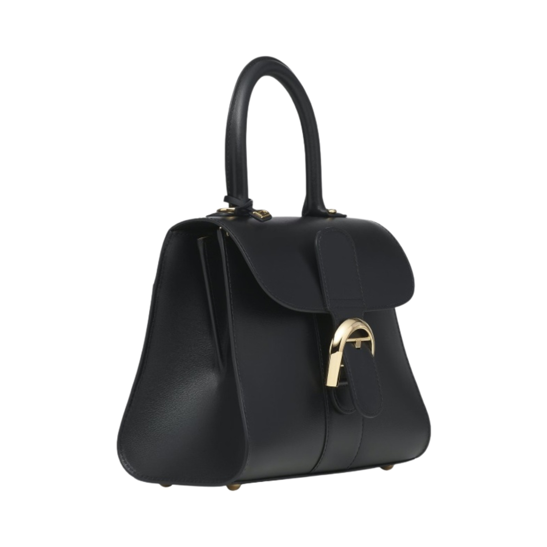 델보 브리앙 PM 박스 카프 실크 블랙(Delvaux Brillant PM Box Calf Black) - 2