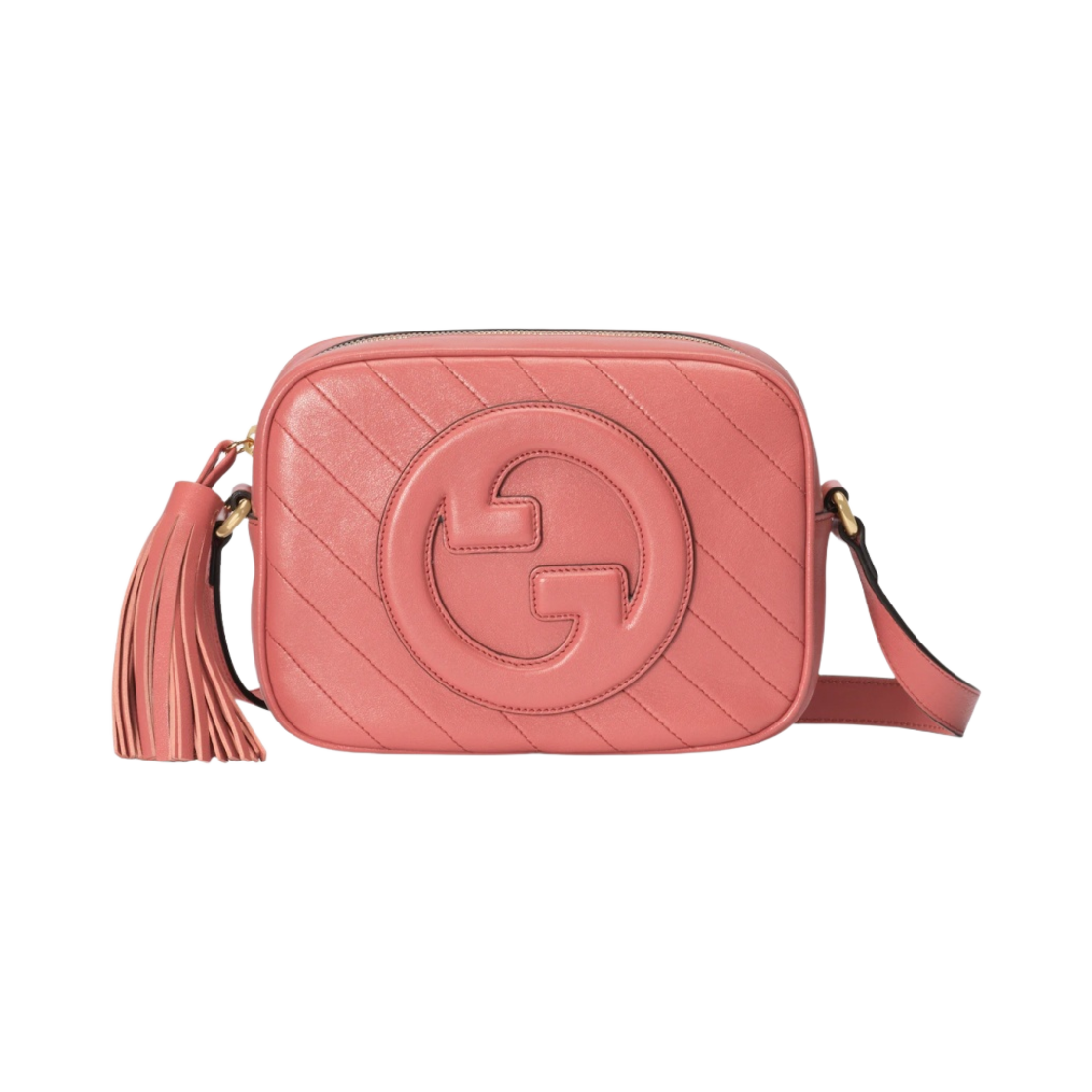 구찌 블론디 스몰 숄더백 핑크 레더(Gucci Blondie Small Shoulder Bag Pink Leather) - 1