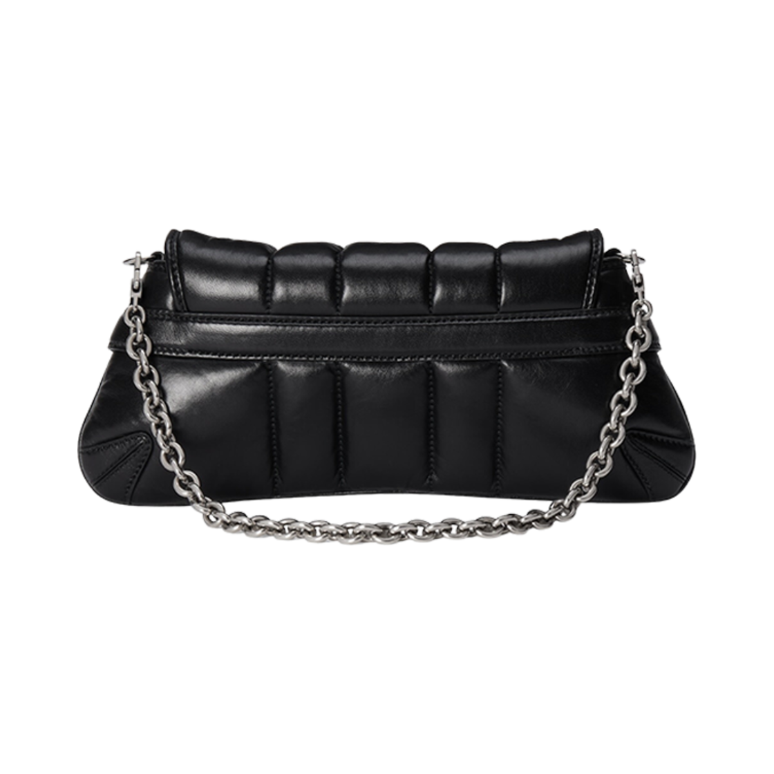 구찌 홀스빗 체인 스몰 숄더백 블랙 레더(Gucci Horsebit Chain Small Shoulder Bag Black Leather) - 3