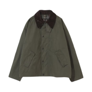 Barbour OS Transport Casual Non-Wax Jacket Sage