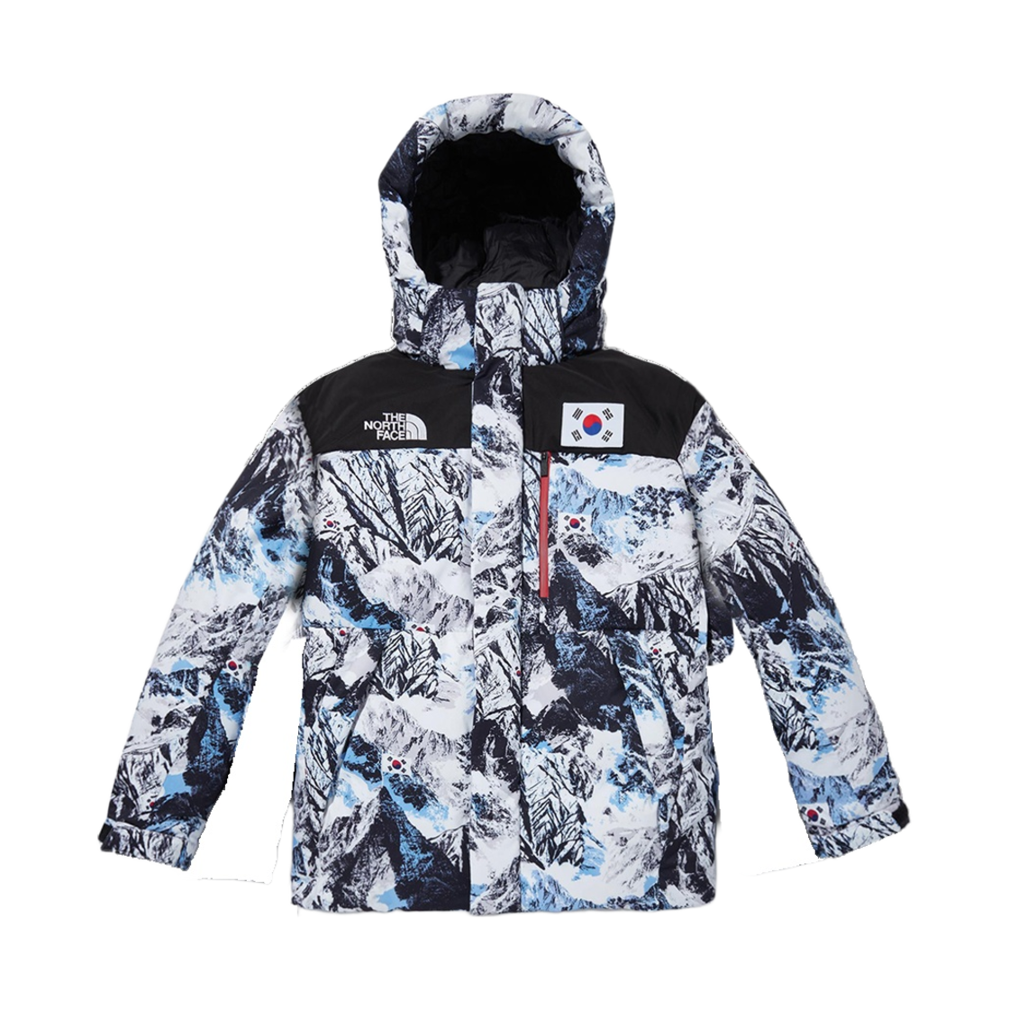 노스페이스 22 베이징 팀 코리아 다운 파카 레플리카 화이트