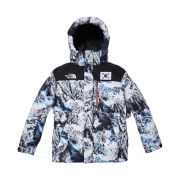 The North Face 22 Beijing Team Korea Down Parka Replica White