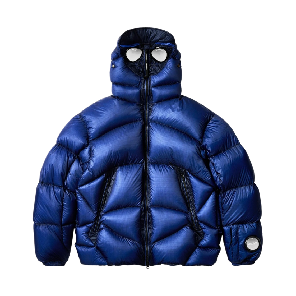 팔라스 x C.P. 컴퍼니 DD 쉘 립스탑 익스플로러 자켓 마자린 블루 - 23FW(Palace x C.P. Company DD Shell Ripstop Explorer Jacket Mazarine Blue - 23FW)