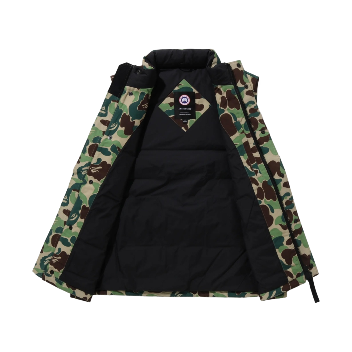 캐나다 구스 x 베이프 크로프턴 퍼퍼 그린(Canada Goose x BAPE Crofton Puffer Green) - 2