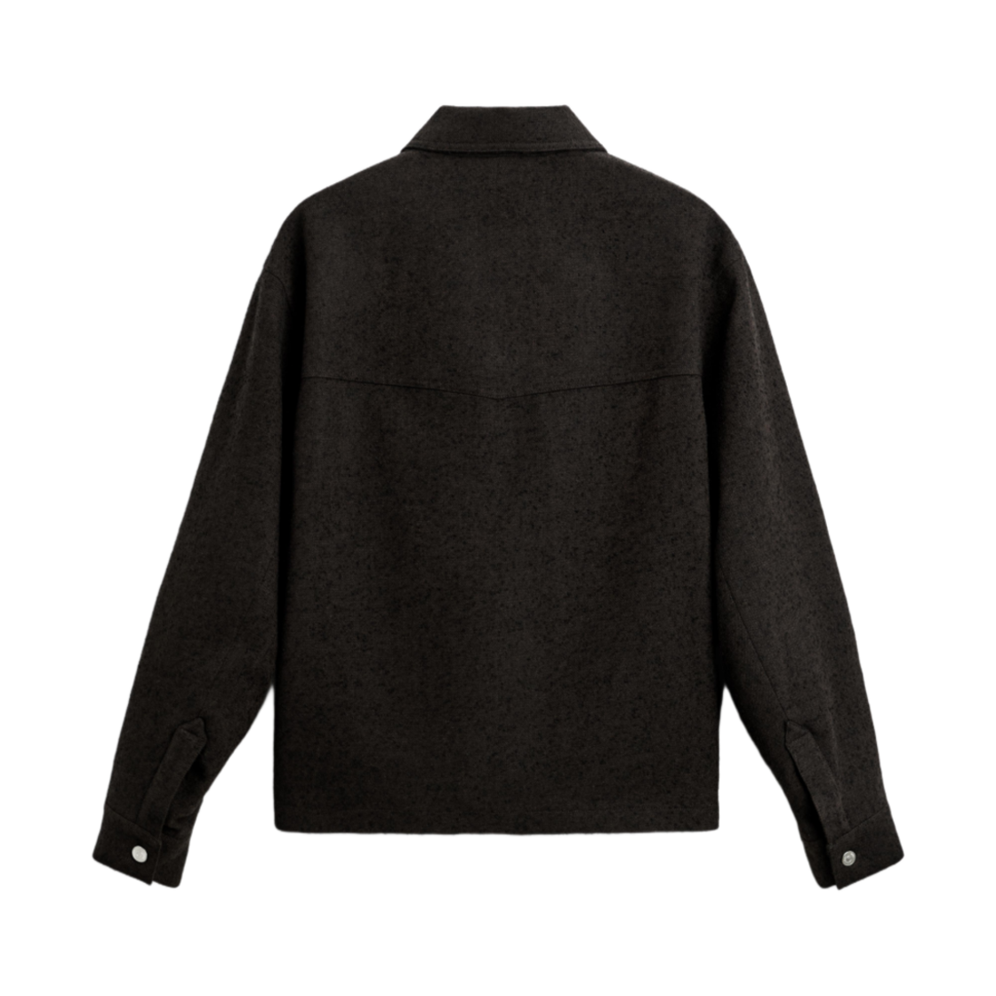 자라 x 나누시카 오버셔츠 포켓 다크 브라운(Zara x Nanushka Overshirt with Pockets Dark Brown) - 2