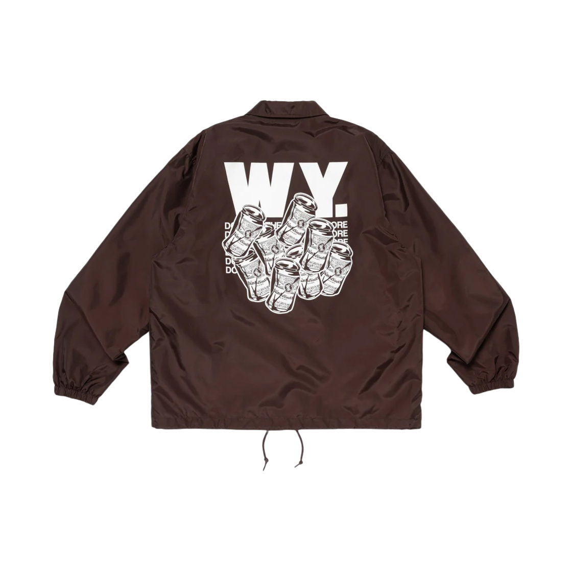 베르디 웨이스티드 유스 코치 자켓 브라운(Verdy Wasted Youth Coach Jacket Brown)