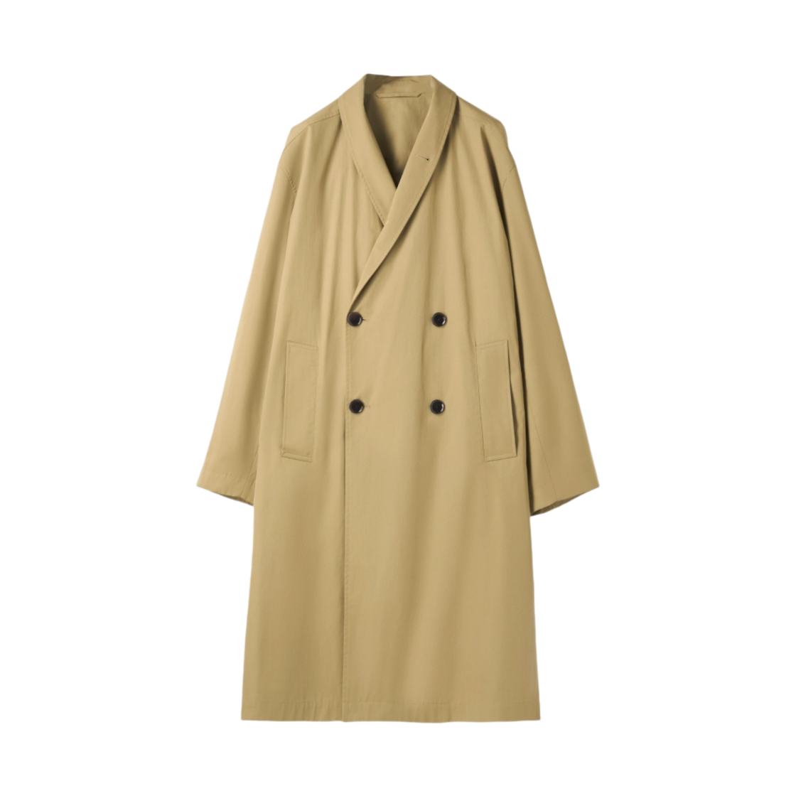 르메르 랩 카라 트렌치 그레이지