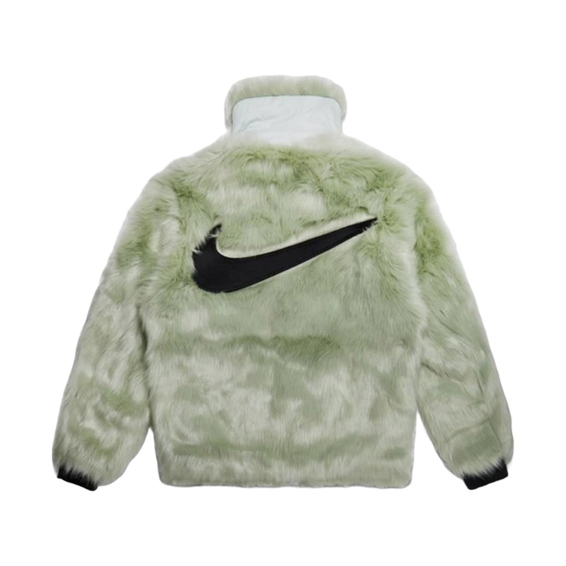 (W) 나이키 x 앰부쉬 리버시블 포우퍼 코트 제이드 호라이즌((W) Nike x Ambush Reversible Faux-Fur Coat Jade Horizon)