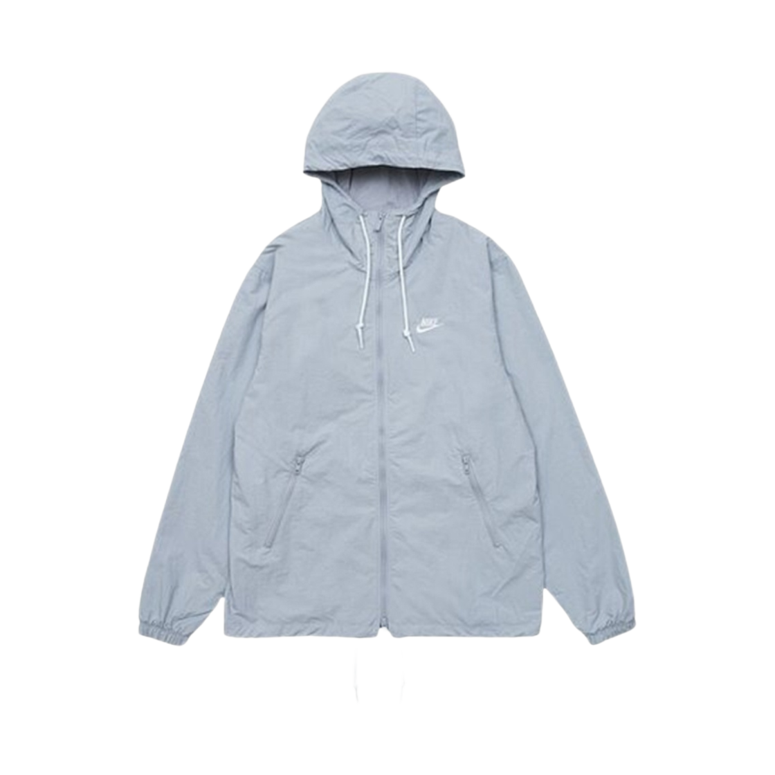 나이키 클럽 풀집 우븐 자켓 라이트 스모크 그레이 화이트 - US/EU(Nike Club Full-Zip Woven Jacket Light Smoke Grey White - US/EU) - 1