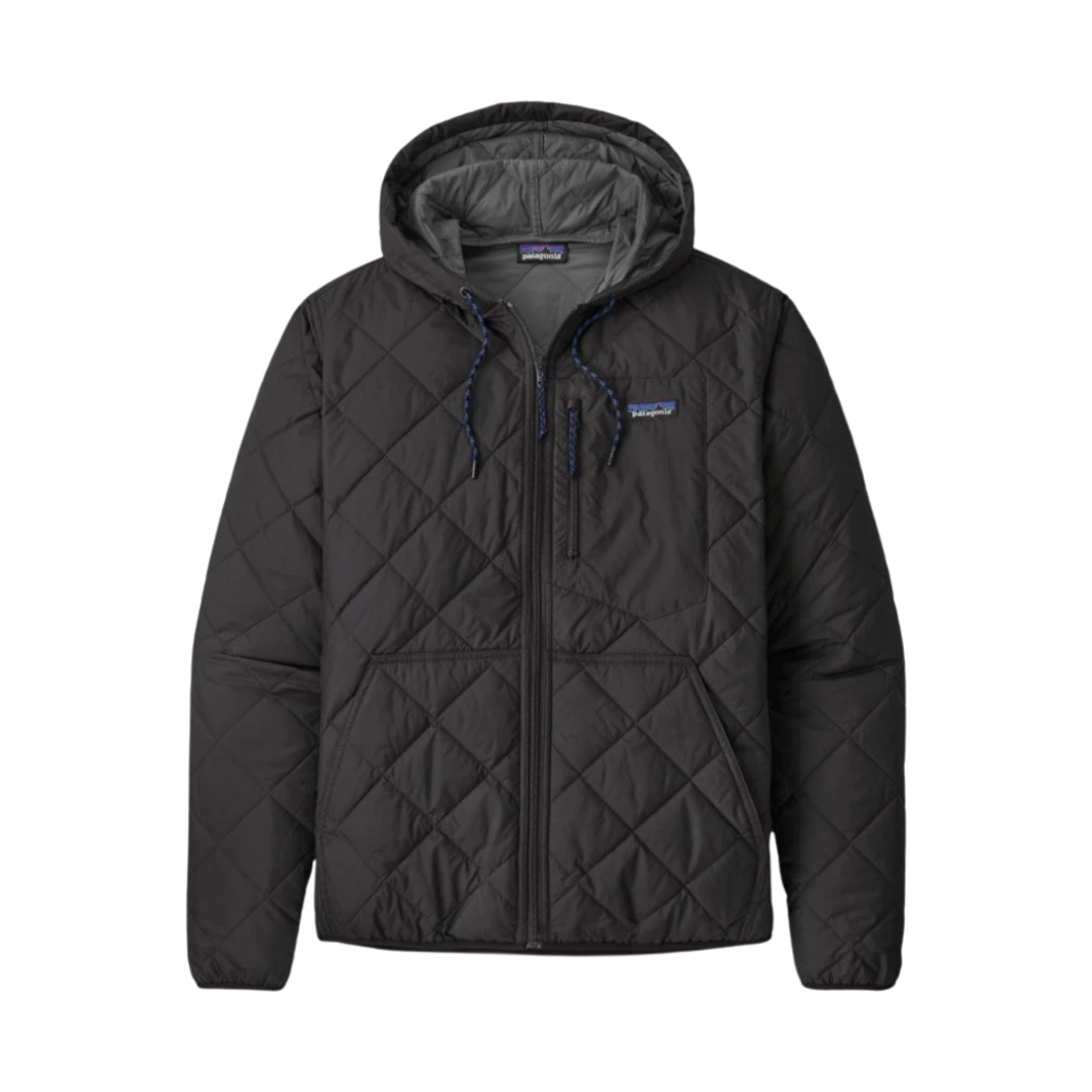 27610 Patagonia Diamond Quilted Bomber Hoody Black