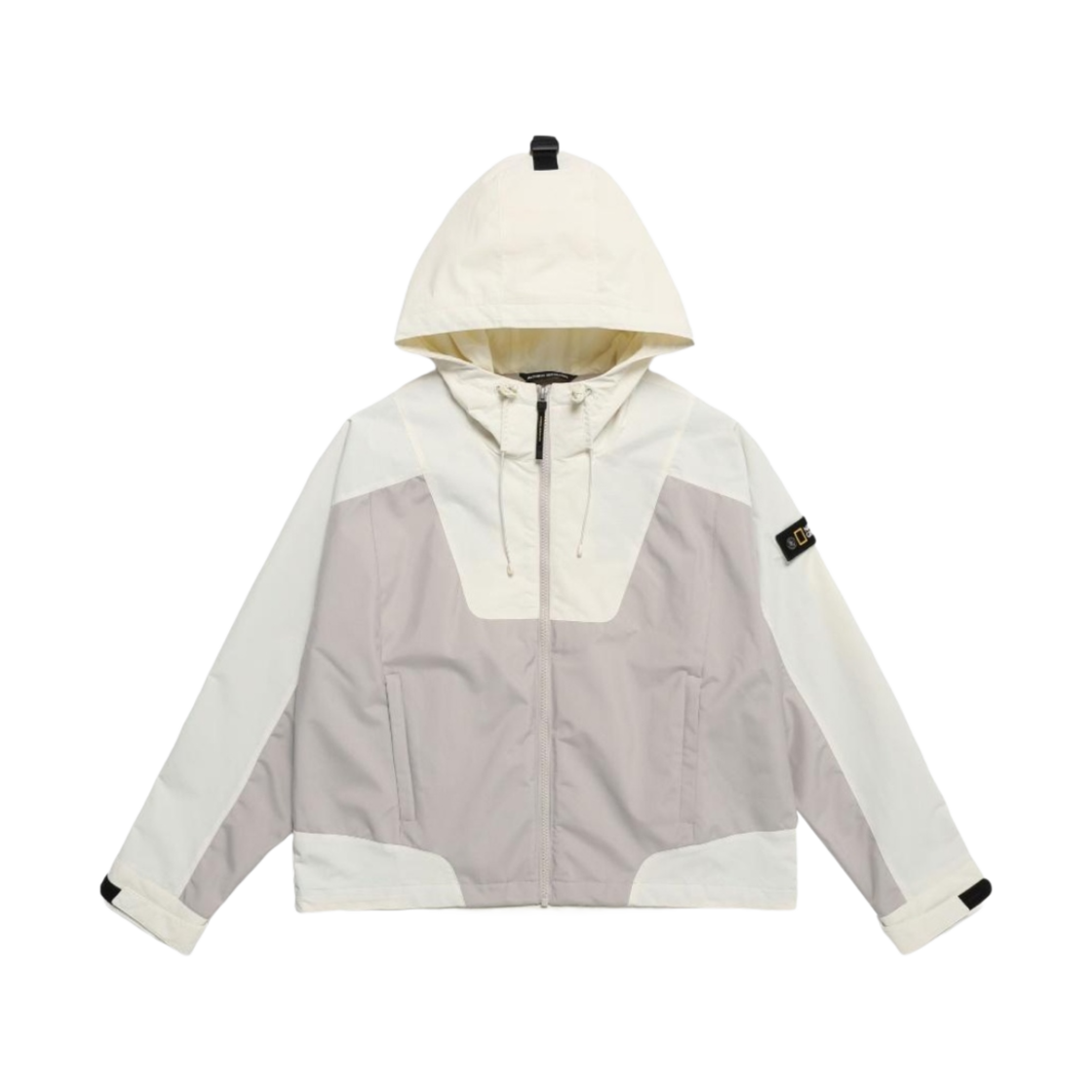 (W) 내셔널 지오그래픽 오거스틴 블로킹 점퍼 라이트 베이지((W) National Geographic Agustin Blocking Jumper Light Beige)