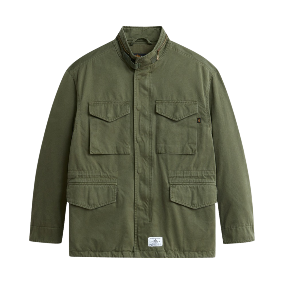알파 인더스트리 M-65 모드 필드 코트 젠 II Og-107 그린