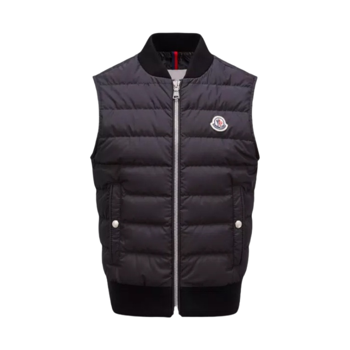 (키즈) 몽클레르 올루 다운 질레 블랙 - 24SS