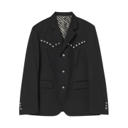 N ARCHIVE Archive Western Detail Tailoring Blazer Jacket Black