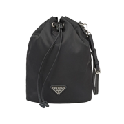 Prada Re-Nylon Drawstring Pouch Black