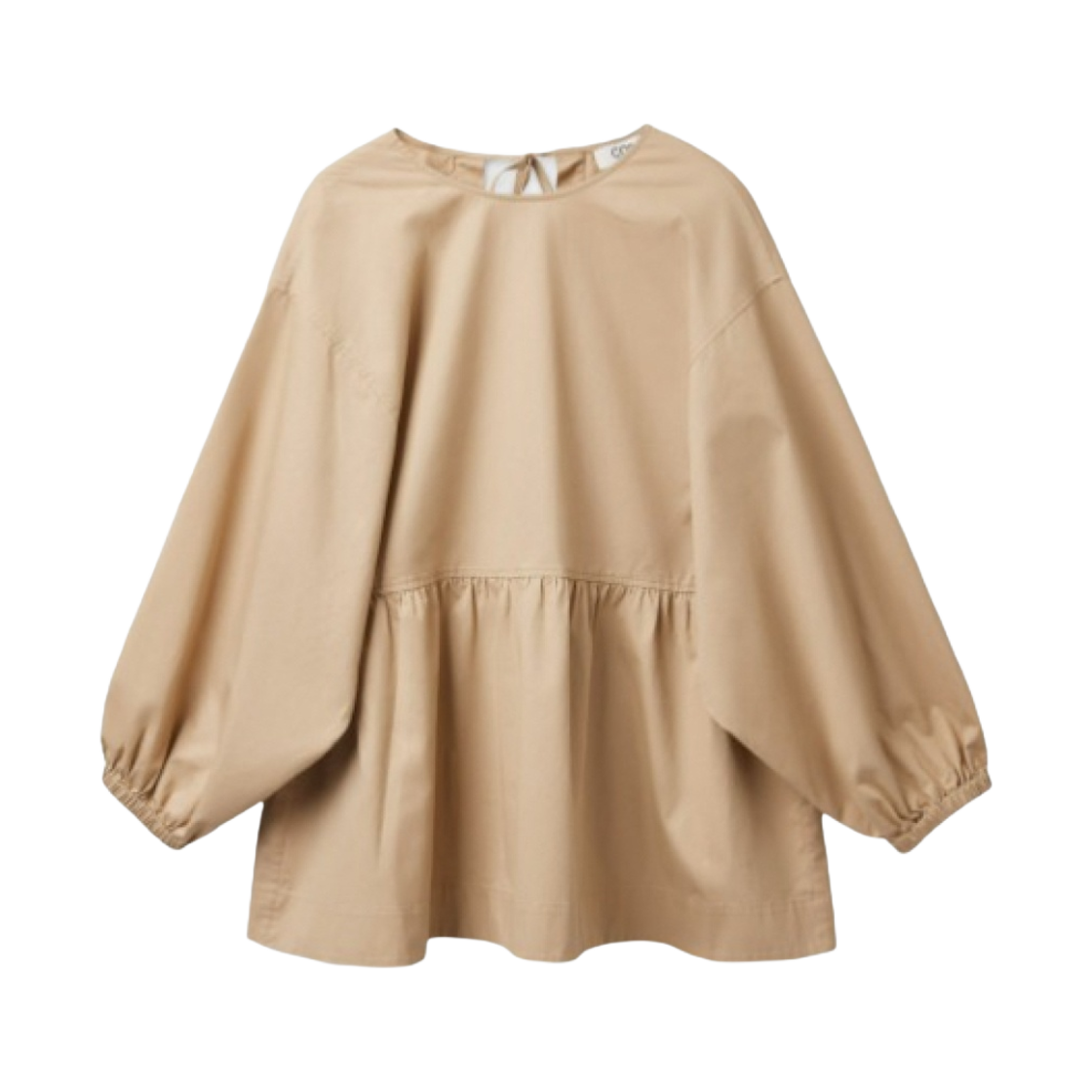 0960823005 (W) COS Adjustable Tunic Style Top Beige