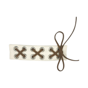 Nff String Ribbon Hairpin Ivory