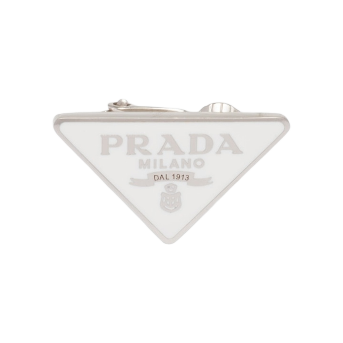 프라다 심볼 클립 라이트 이어링 화이트(Prada Symbole Clip Right Earring White) - 1
