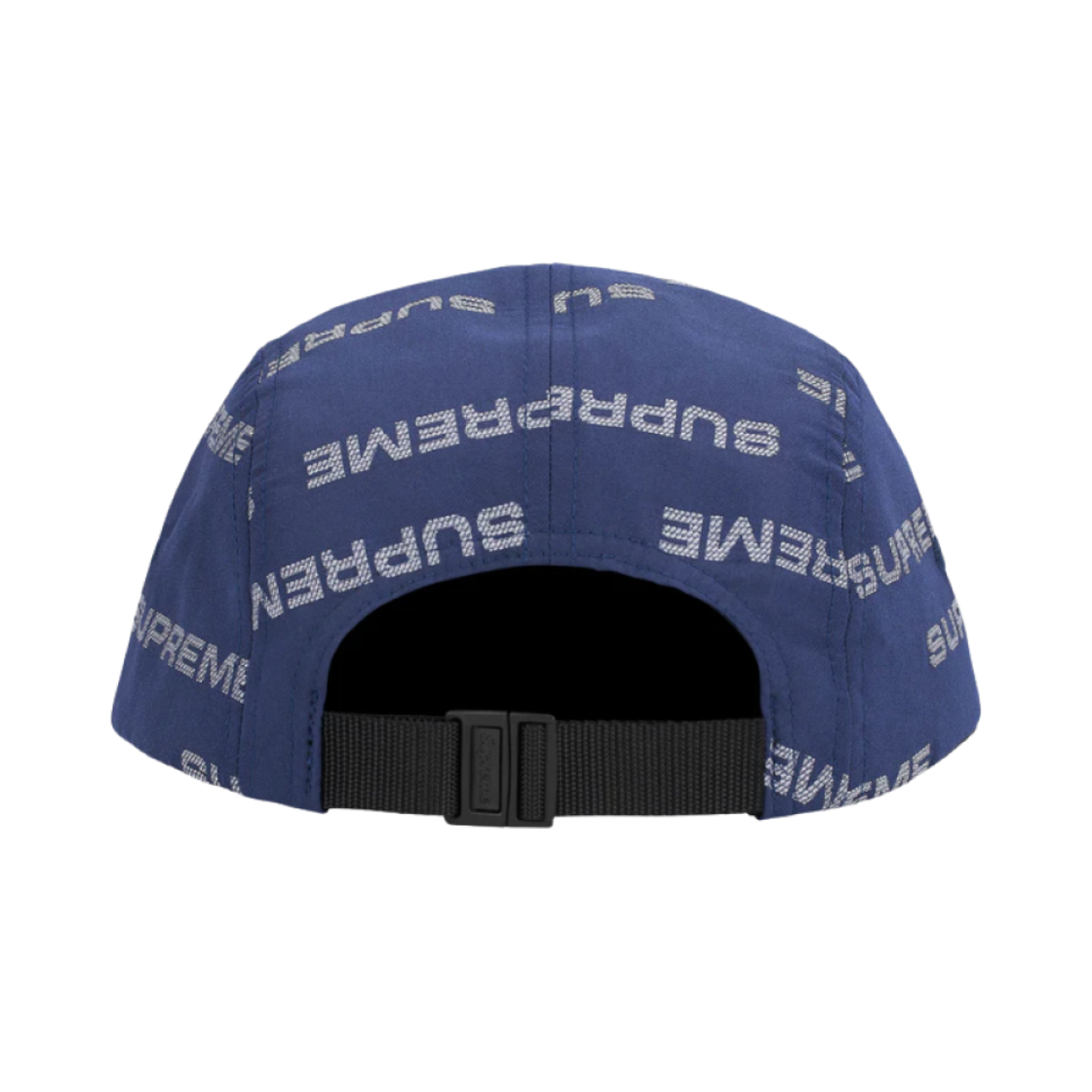 슈프림 리플렉티브 자카드 캠프캡 네이비 - 24FW(Supreme Reflective Jacquard Camp Cap Navy - 24FW) - 3