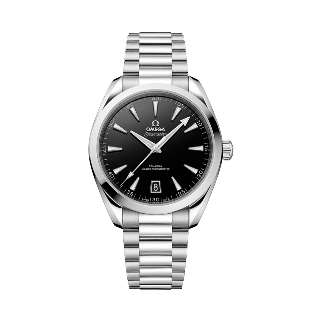 22010412101002 Omega Seamaster Aqua Terra 150M Co Axial Master Chronometer Steel Black