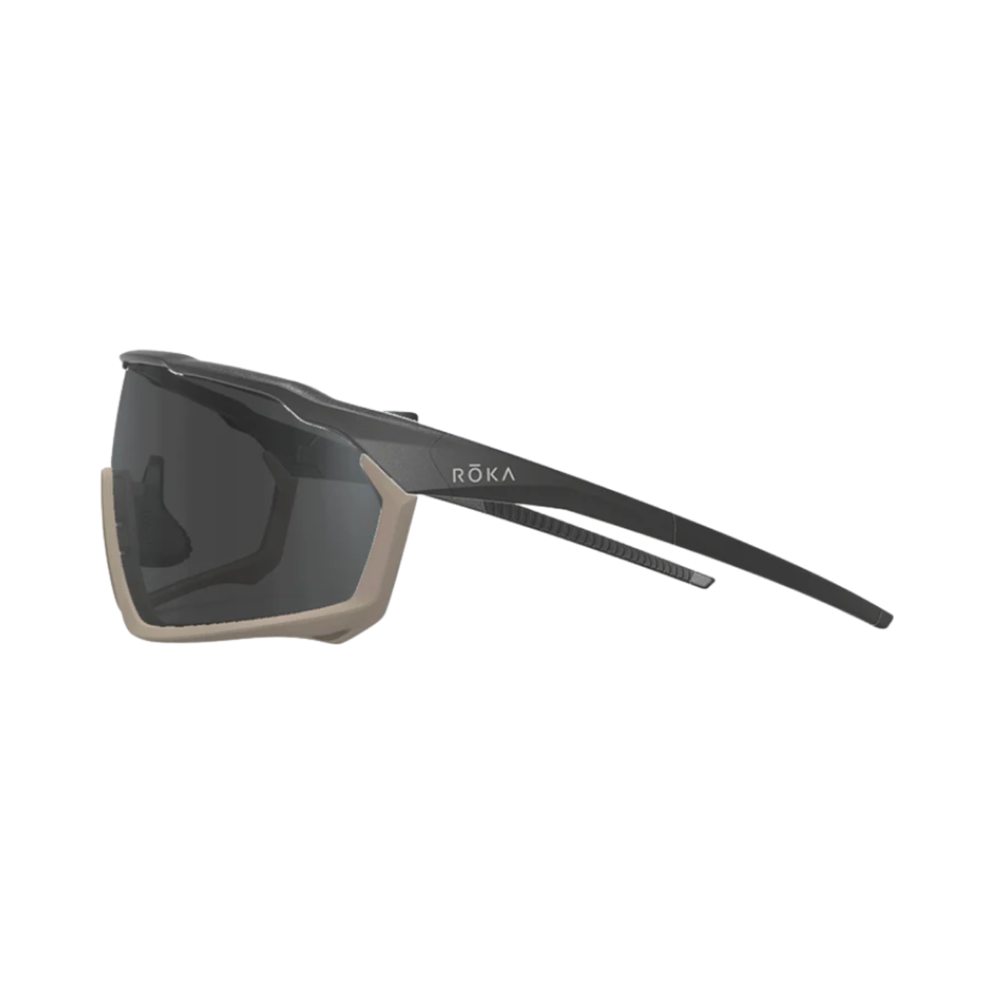 료카 CP-1X 매트 블랙 플랫 다크 어스 프레임 다크 카본 렌즈(Roka CP-1X Matte Black Flat Dark Earth Frame Dark Carbon Lens) - 3