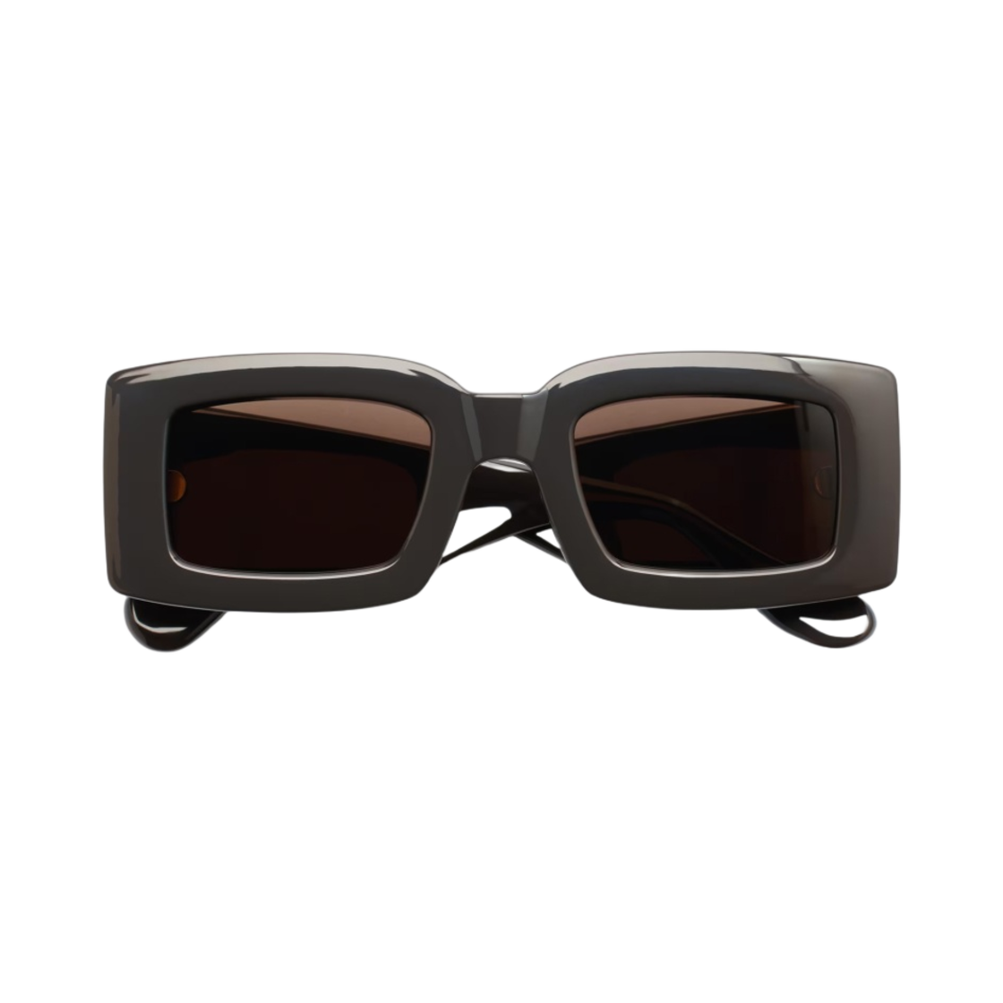 자크뮈스 레 루테트 투피 스퀘어 선글라스 멀티 브라운(Jacquemus Les Lunettes Tupi Square Sunglasses Multi Brown) - 1