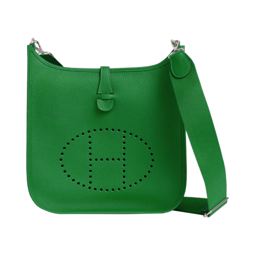 Hermes Evelyne III 29 Bag Clemence & Palladium Bambou