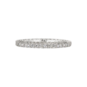 Golden Dew Timeless 1P D Ring White Gold