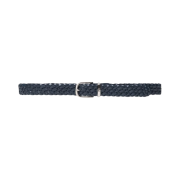 Stussy Braided Leather Belt Indigo