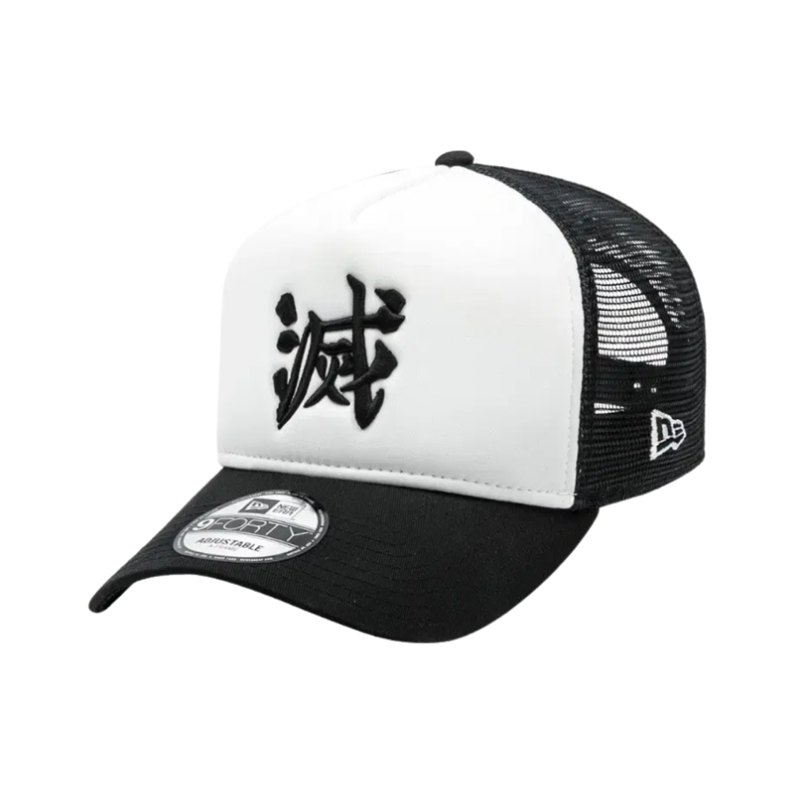 뉴에라 x 귀멸의 칼날 A프레임 트러커 볼캡 화이트
