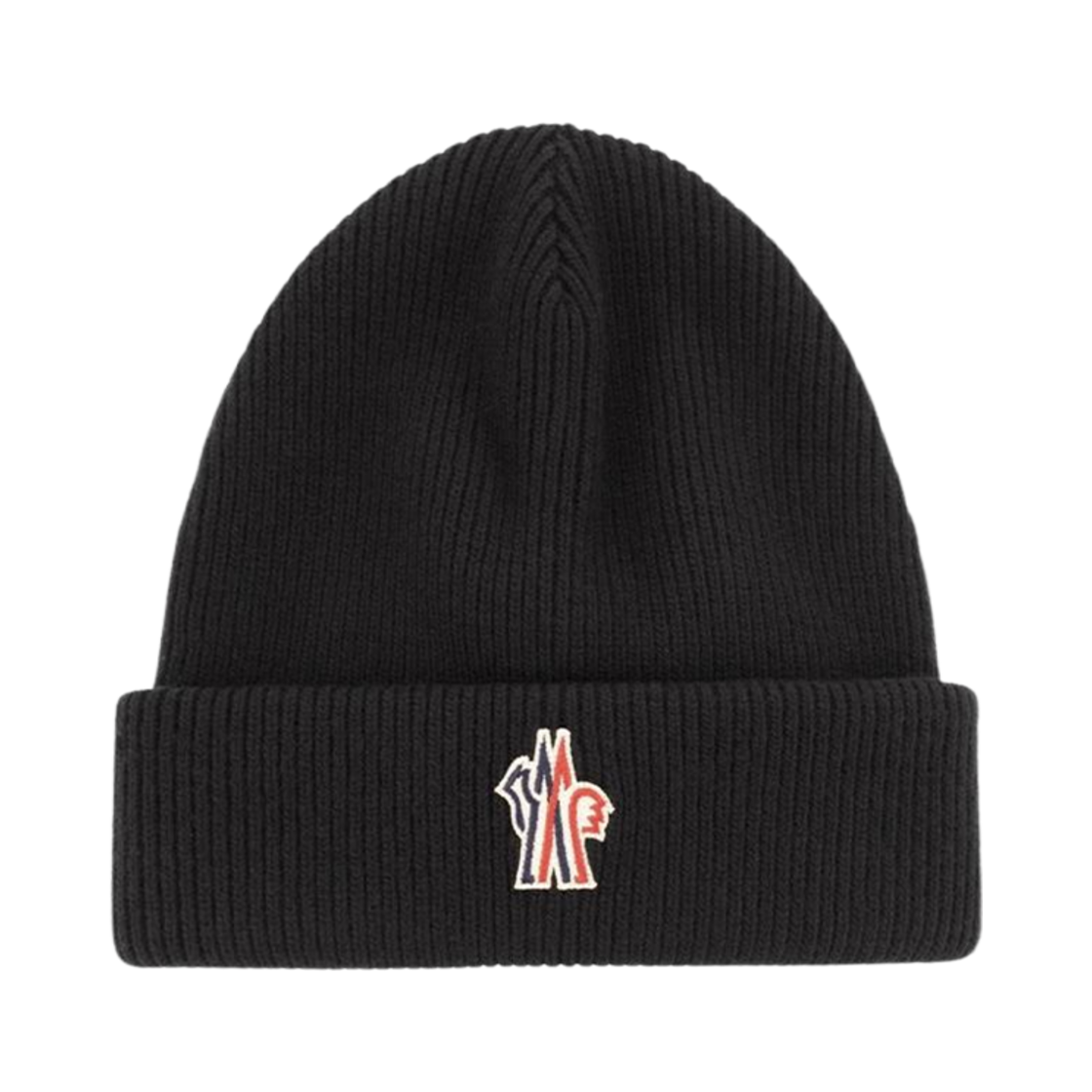J2-097-3B00006-M1115-999 Moncler Logo Embroidered Beanie Black - 24FW