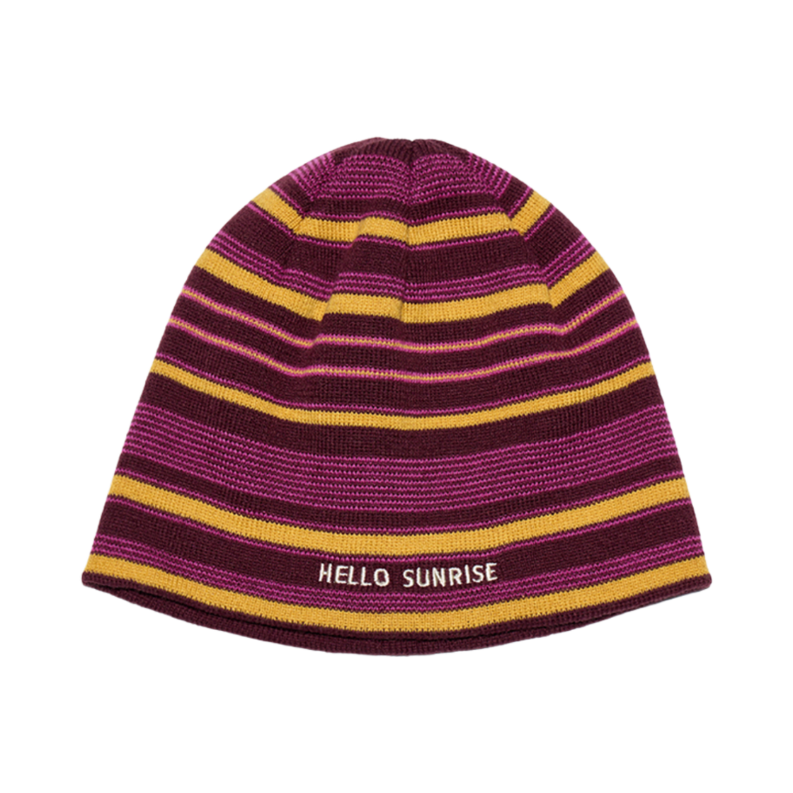★NCT着用★HELLO SUNRISE Multi Stripe Beanie 헬로선라이즈 멀티 스트라이프 비니 블랙 | Hello Sunrise | KREAM