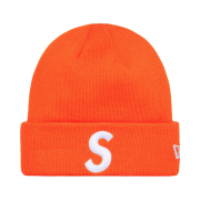 Supreme New Era S Logo Beanie Orange - 24FW