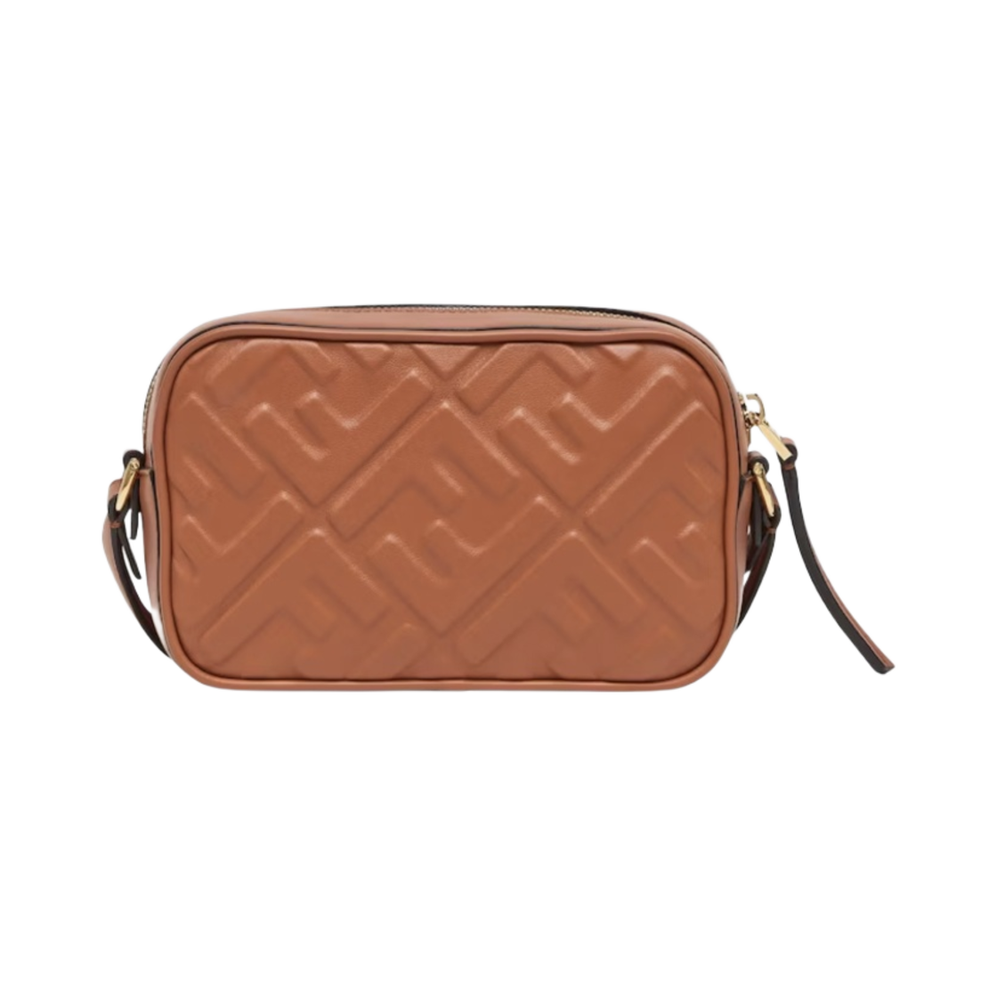 펜디 레더 카메라 케이스 미니백 브라운(Fendi Leather Camera Case Mini Bag Brown) - 3
