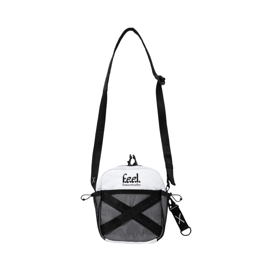 디스이즈네버댓 x 퍼블릭 릴리즈 에너지 레벨 디지-디제이 백 크림(thisisneverthat x Public Release Energy Level DIGI-DJ Bag Cream)