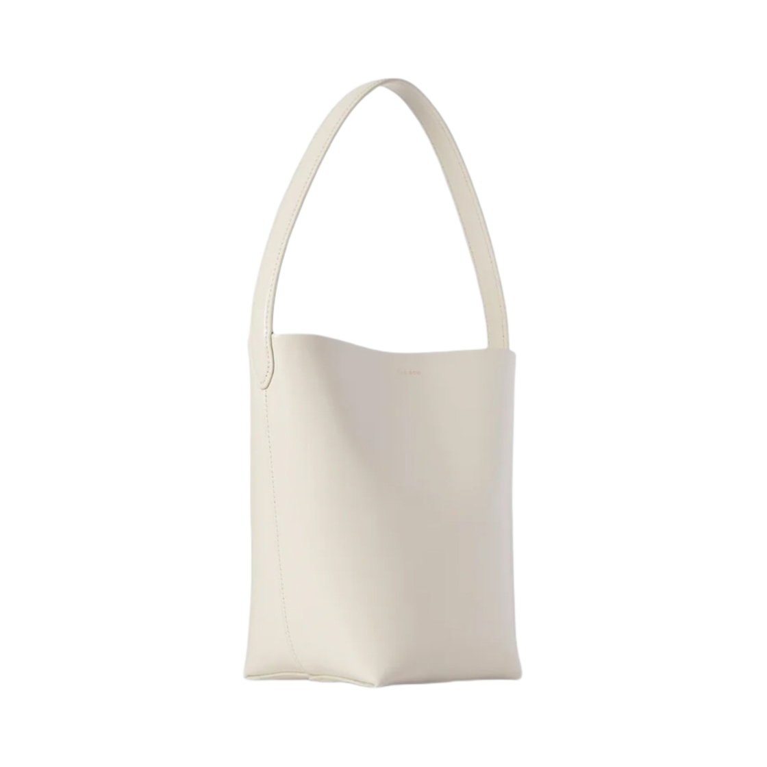 더 로우 스몰 N/S 파크 레더 토트백 폴리쉬드 카프스킨 레더 아이보리(The Row Small N/S Park Tote in Polished Calfskin Leather Ivory) - 2
