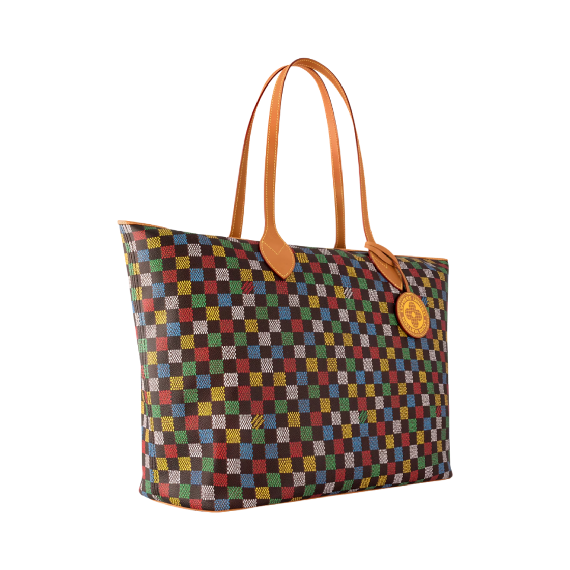 루이비통 네버에버풀 다미에 에벤 멀티컬러(Louis Vuitton Nevereverfull Damier Ebene Multicolor) - 2