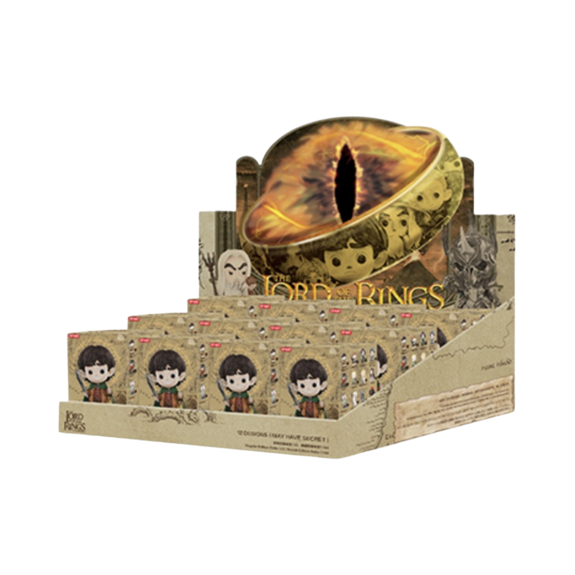 팝마트 반지의 제왕 클래식 시리즈 미개봉 랜덤박스 100% (12개입)(Pop Mart The Lord of the Rings Classic Series Sealed Case 100% (12 Blind Boxes)) - 1