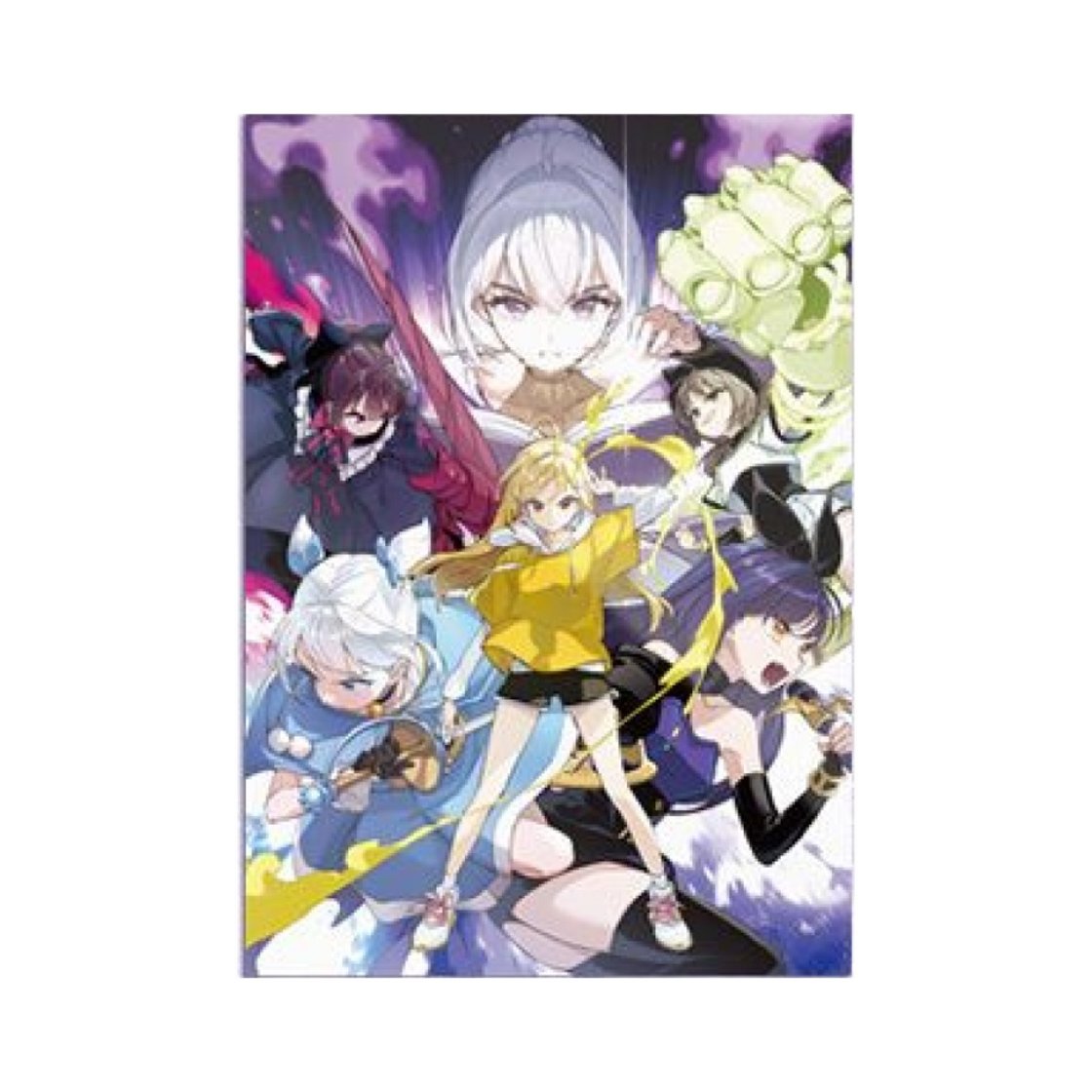 우왁굳 마법소녀 이세계 아이돌 A2 포스터(Woowakgood Magical Girl Isegye Idol A2 Poster)
