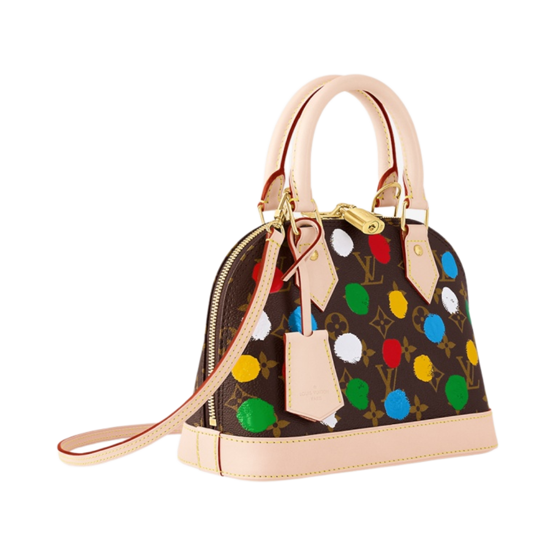 루이비통 x 야요이 쿠사마 알마 BB 닷 프린트 모노그램(Louis Vuitton x YK Alma BB Dots Print Monogram) - 2