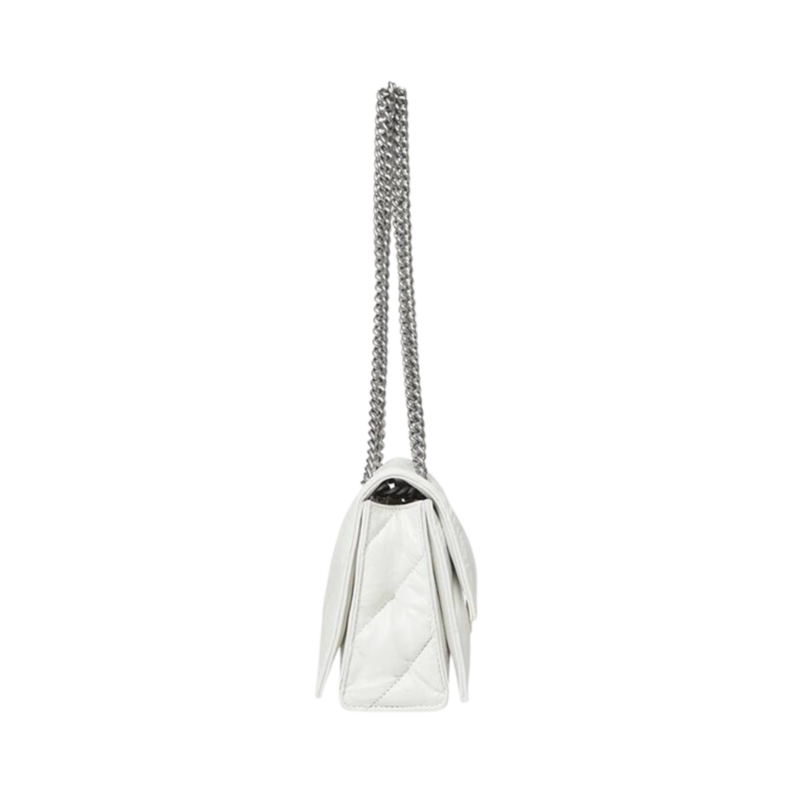 발렌시아가 크러쉬 스몰 체인백 퀼티드 옵틱 화이트(Balenciaga Crush Small Chain Bag Quilted Optic White) - 3