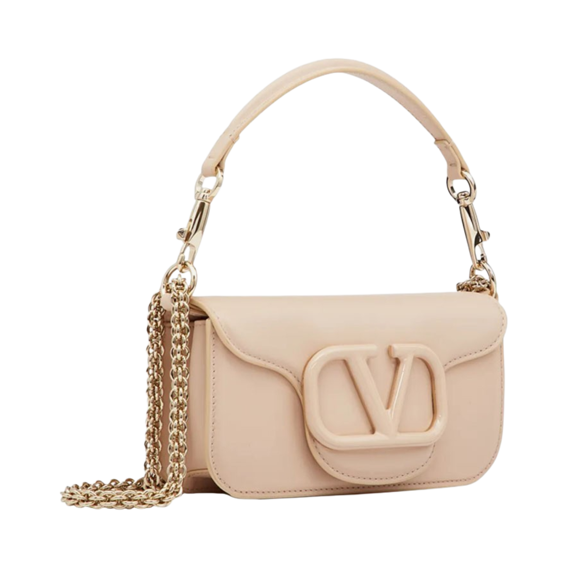 발렌티노 로코 카프스킨 숄더백 파우더(Valentino Loco Calfskin Shoulder Bag Powder) - 2
