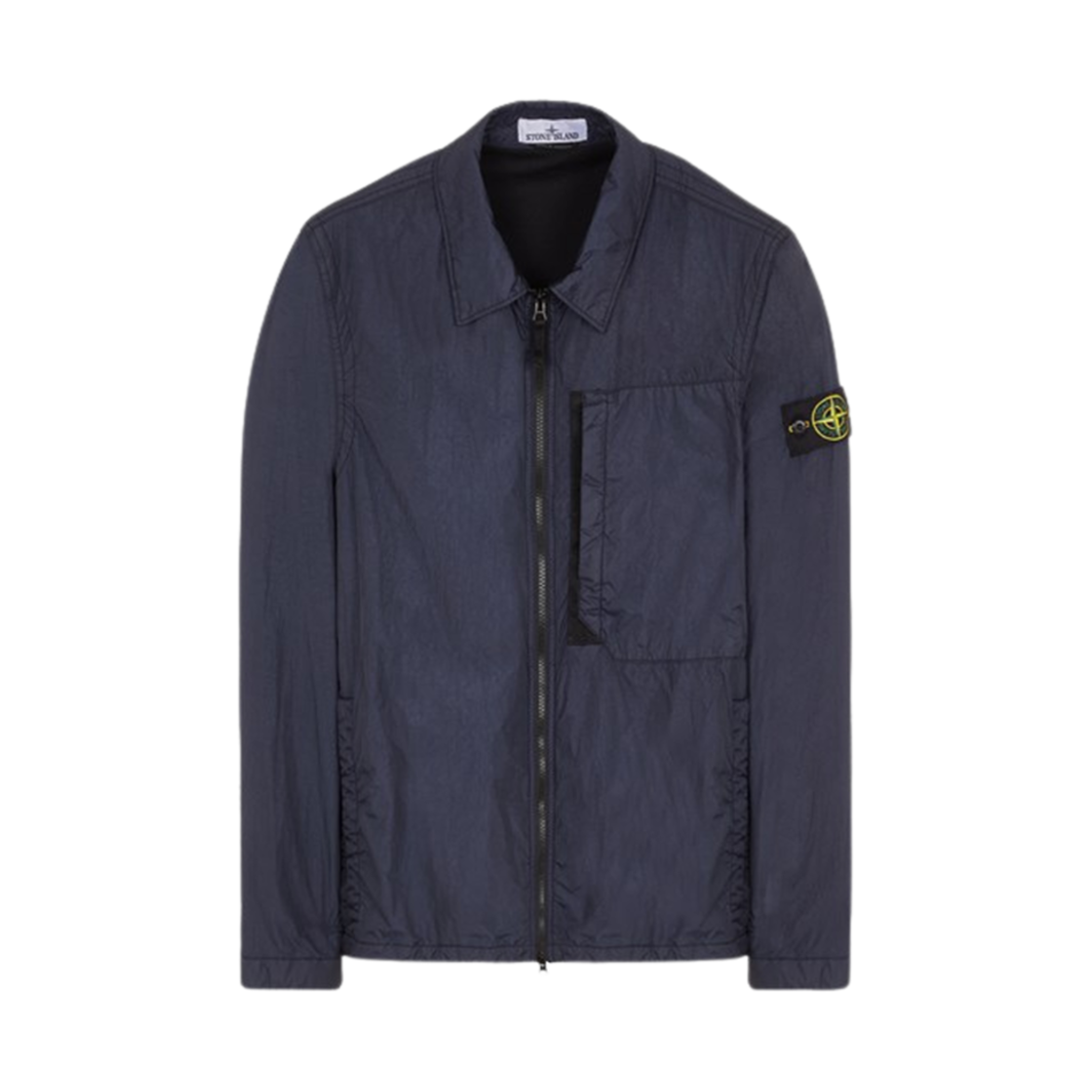 791510723-V0020 Stone Island 10723 Garment Dyed Crinkle Reps Recycled Nylon Jacket Navy Blue - 23FW