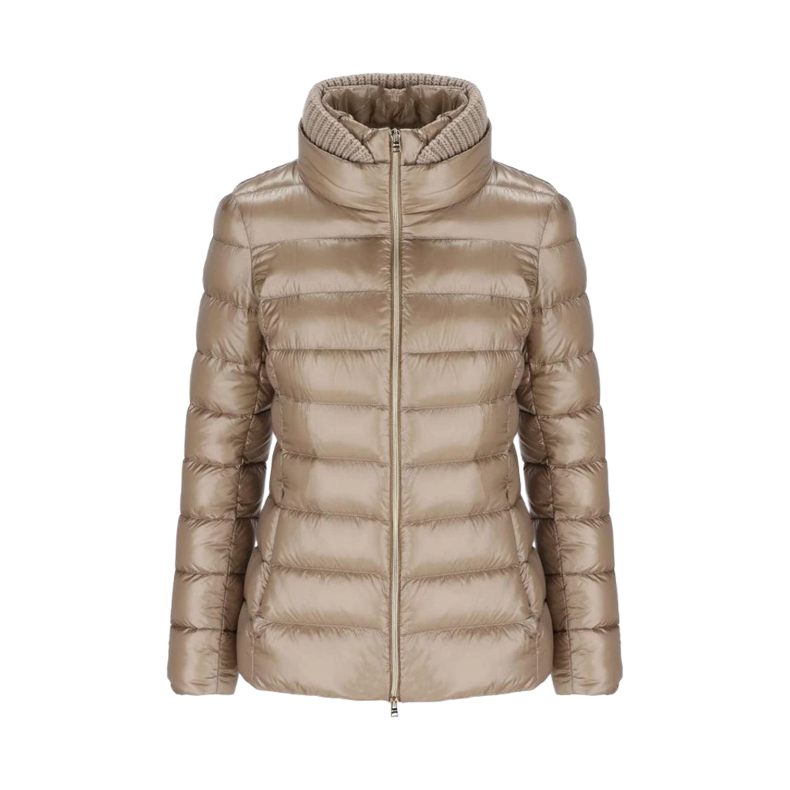 PI0485DIC-M03-12017-2600 (W) Herno Padding Jumper Beige Brown