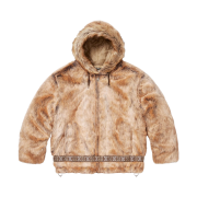 Supreme Faux Fur Parka Brown - 23FW